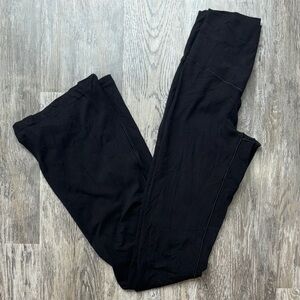 Aerie Bootcut Black Leggings